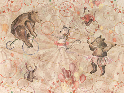 Фотообои CIRCUS 1, FAUNA, Factura Фотообои CIRCUS 1, FAUNA, Factura